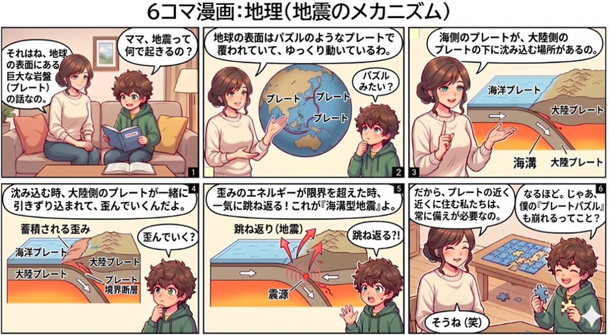 地理「地震のメカニズム」