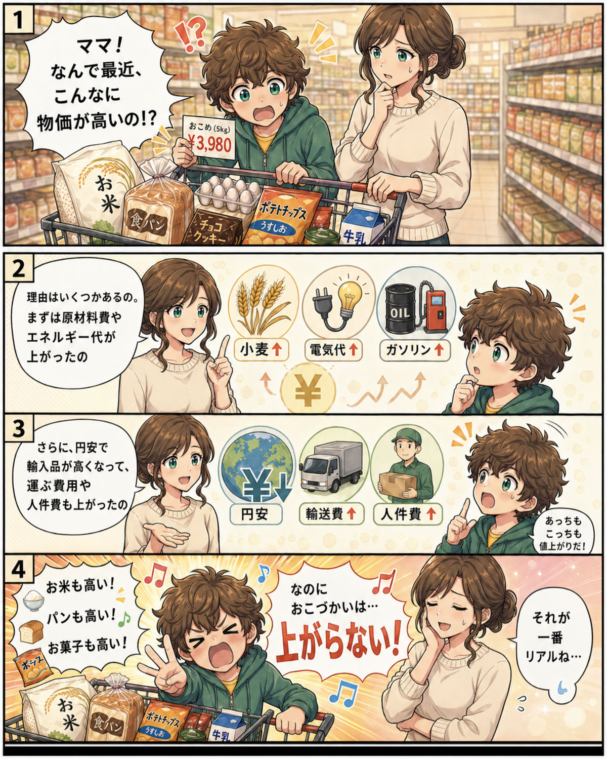 時事ネタ「何で物価高？」