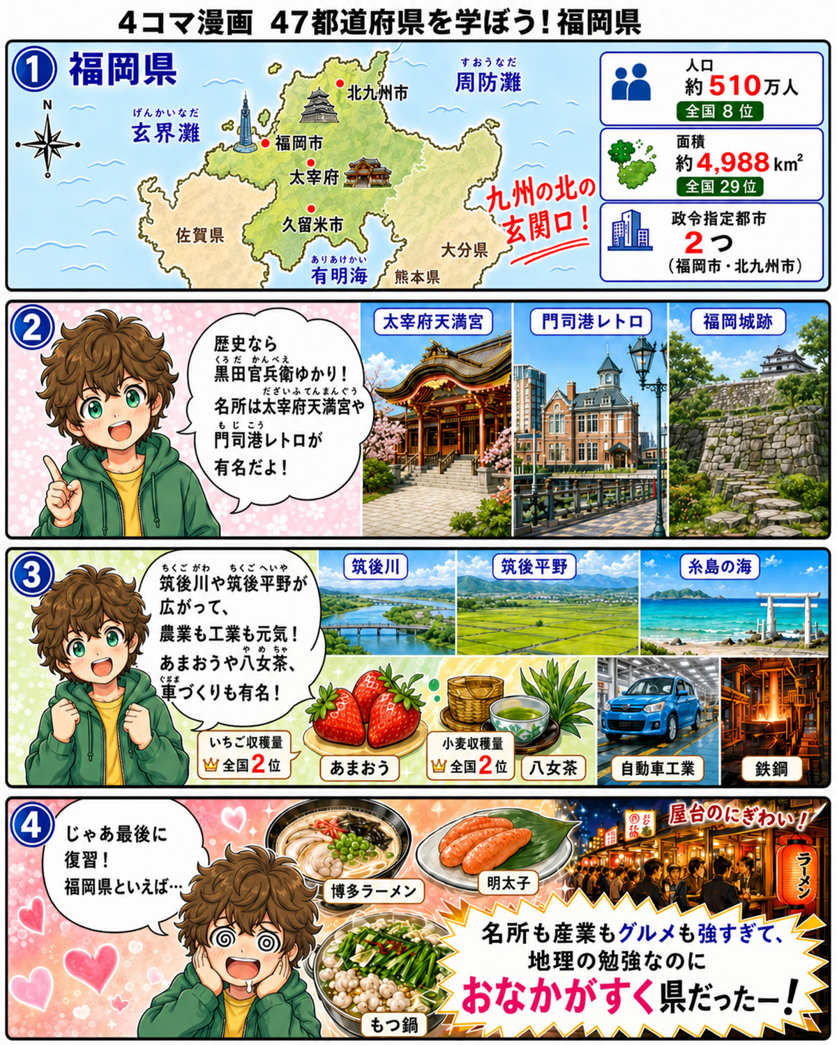 地理「福岡県」