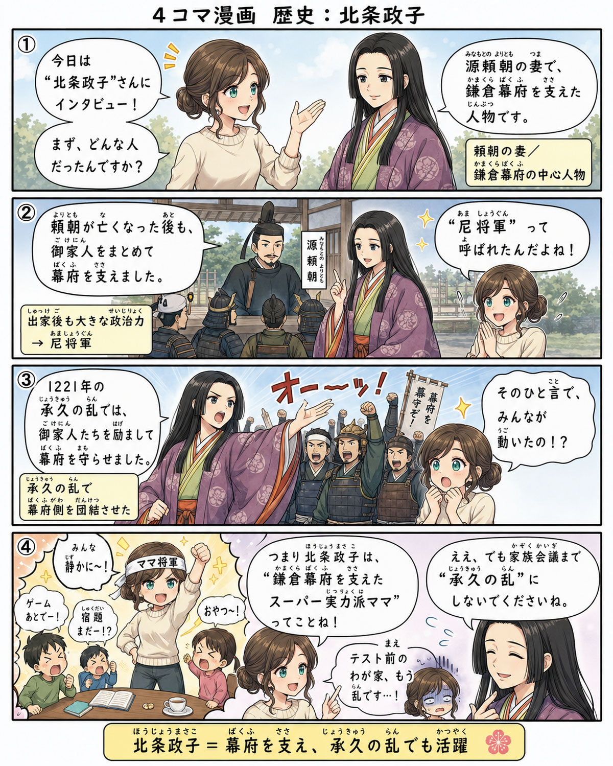 歴史「北条政子」