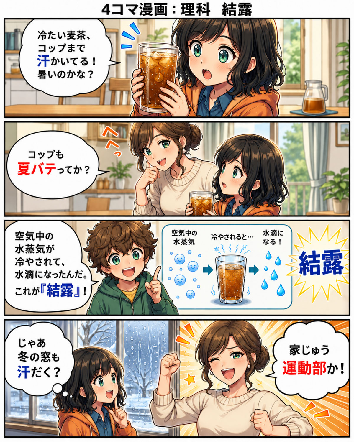理科「結露」