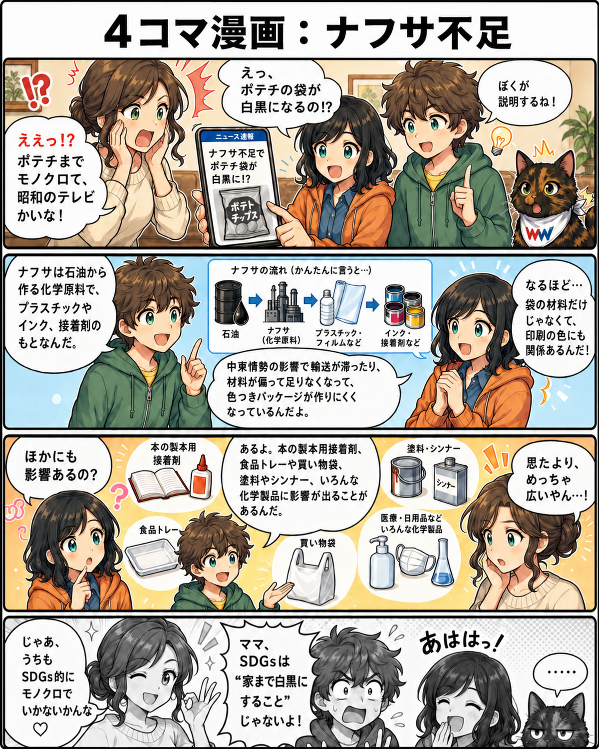 ナフサ不足