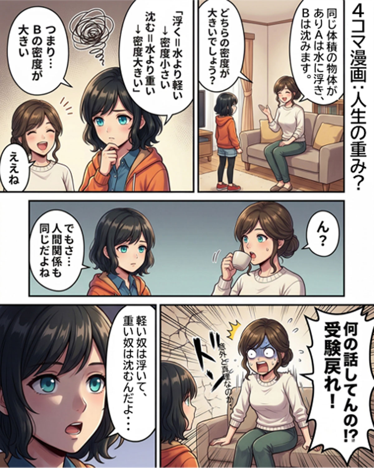 人生の重み？