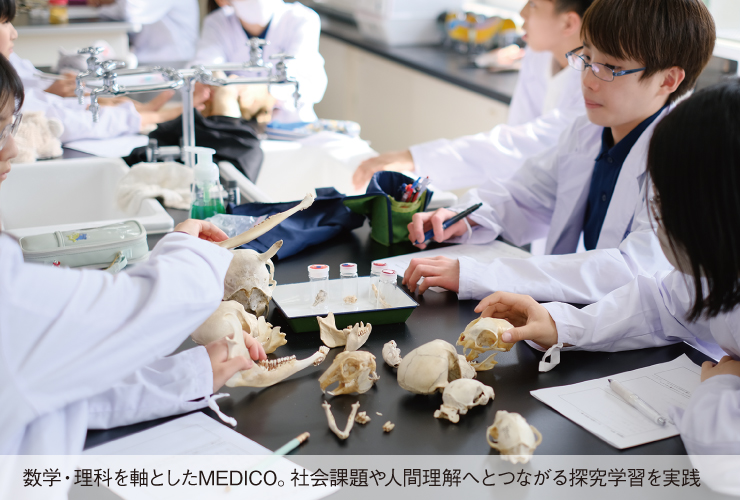 新プログラム「MEDICO」始動<br>探究活動とPBL型授業を軸に育む 21世紀に必要な「世界市民力」