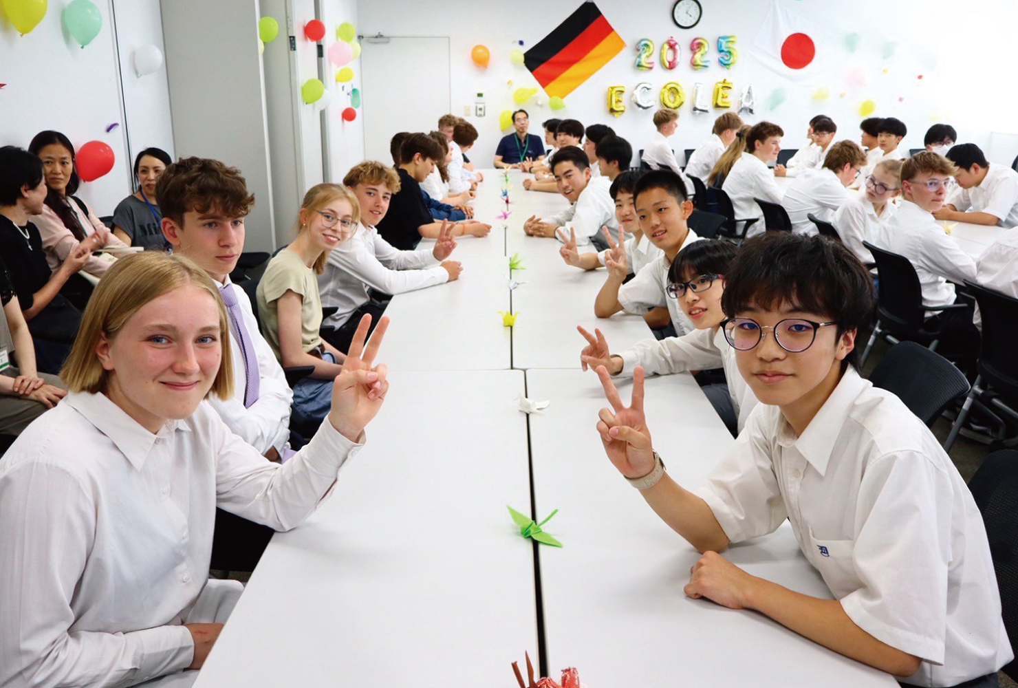 国際交流の機会が増え<br>獨協医科大学との高大連携企画も拡充