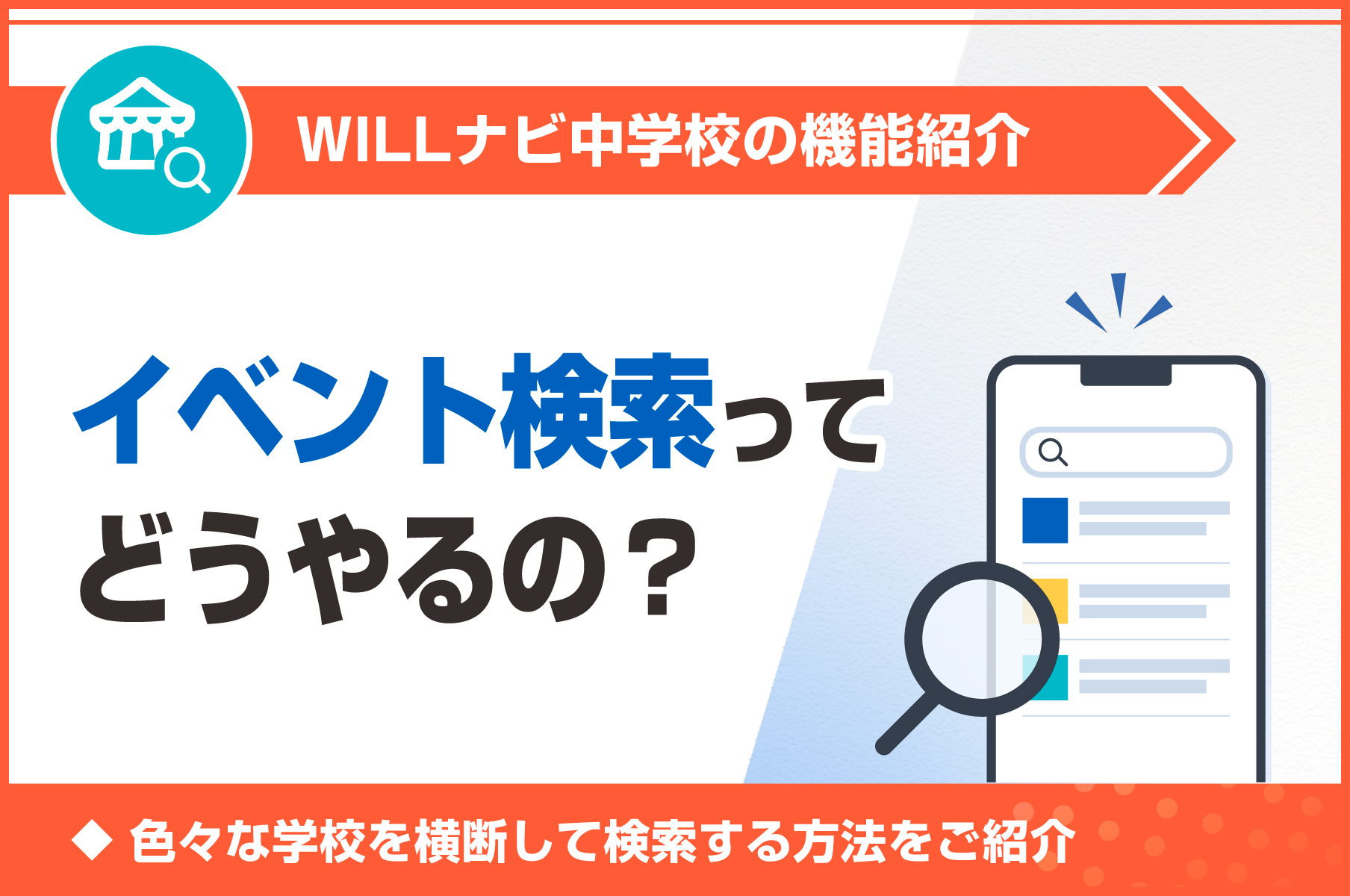 イベント検索ってどうやるの？